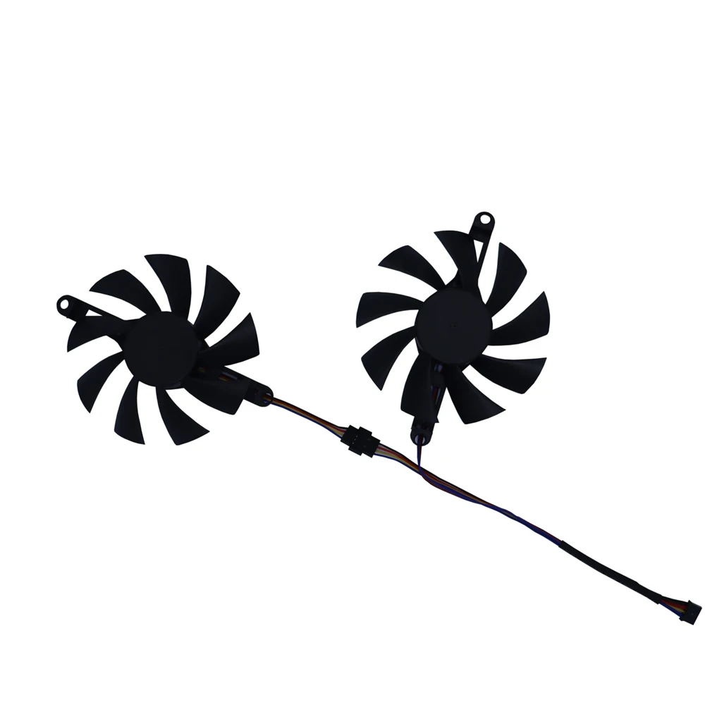

2Pcs/Set,85mm Diameter Size,(98MM Mounting ),Grahics Cards Fan,XY-D09015B,For AFOX RX 580 2048SP(4G/8G),Video Card Cooling