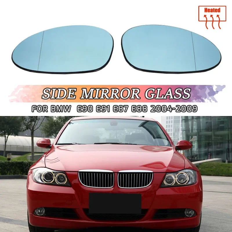 Per Bmw E90 Specchio Laterale Riscaldato Specchietto Retrovisore In Vetro Per Bmw E90 E91 E92 E93 M3 Style E80 E81 E87 2004-2009