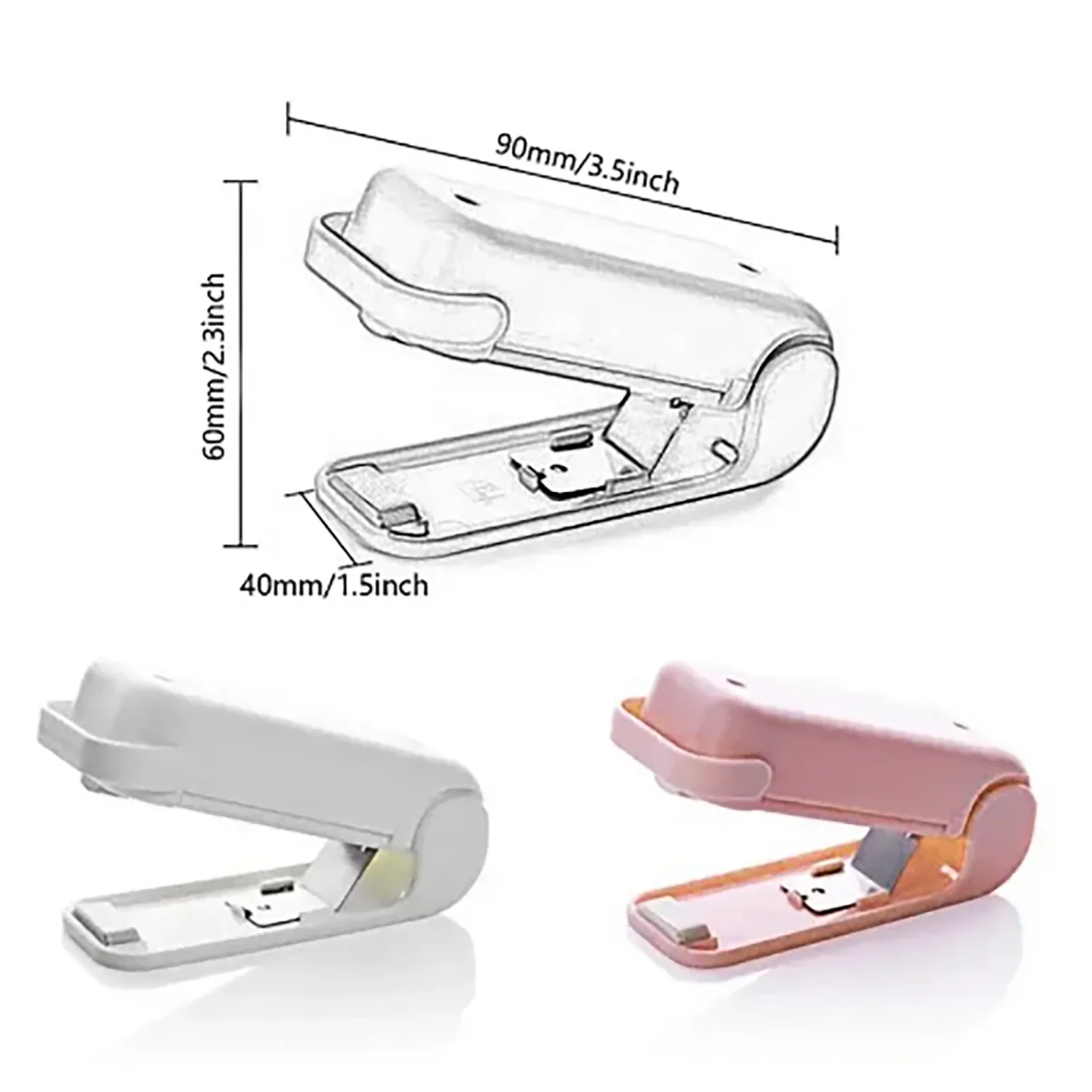 Mini Heat Bag Sealing Machine Package Sealer Bags Thermal Plastic Food Bag Closure Portable Sealer Packing Kitchen Accessories