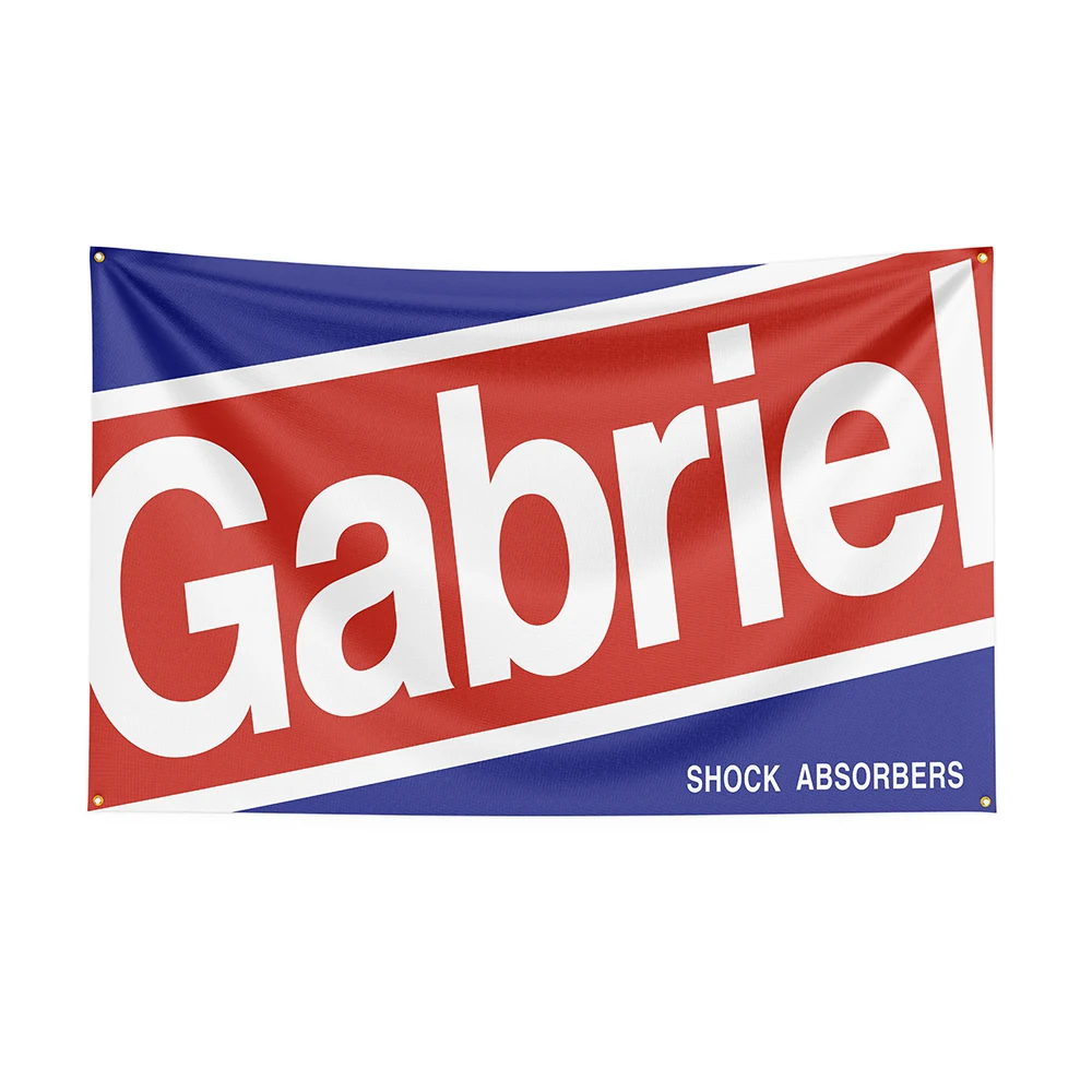 

90x150cm Gabrlels Flag Polyester Prlnted Raclng Car Banner For Decor decor ft flag banner