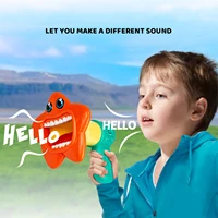 Funny Voice Changer Modifiers Toy Party Favors Novelty Kid Birthday Gifts Voice Changer Spoof Microphone Megaphone Toy 2