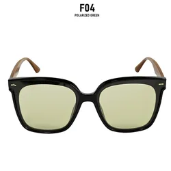 Enhanced Retro Oversized Sunglasses for Women with Trendy Polarized Lenses and UV400 Protection (As the picture)