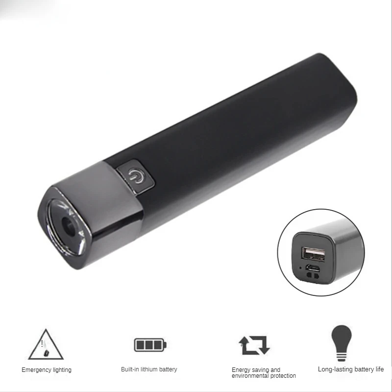 Description Picture 3 of itemMini USB Waterproof Lighting Portable Spotlight Rechargeable Flashlight Lights for Indoor Outdoor Play Camping and Fishing Lamps