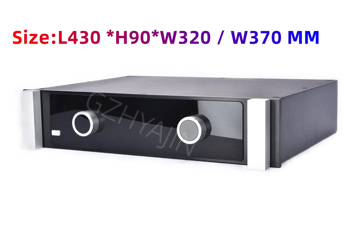 Mcintosh Telaio Amplificatore Interamente In Alluminio/Custodia Preamplificatore/Custodia Amp/Dimensioni Custodia Fai Da Te: 430*90*320/370 Mm