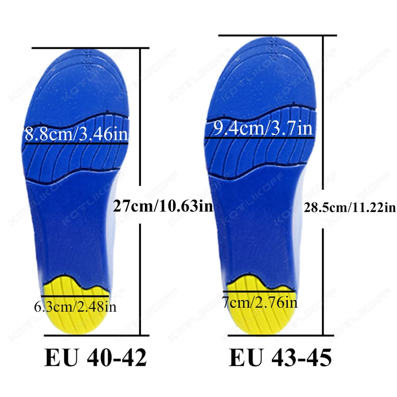 Adult Children' Orthotic Insoles Arch Support for Flat Foot High Plantar...