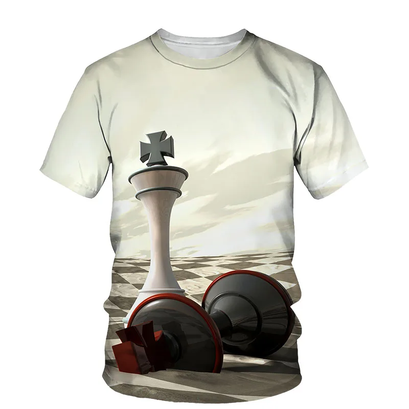 Summer 3D Print Casual T Shirt
