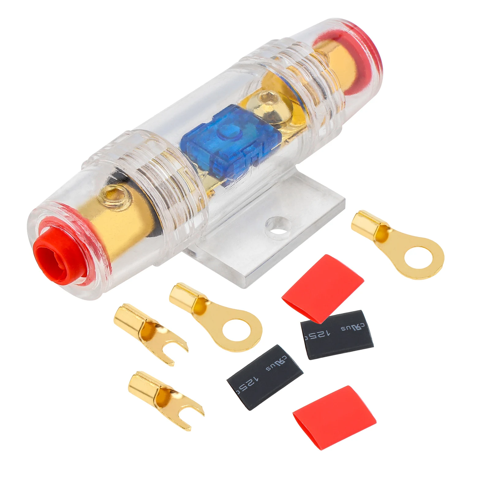 Kit Cavi Subwoofer Auto 4 Gauge 2800W - Amplificatore Con Fusibile Per Impianto Audio Potente - Foto 2