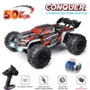 SCY 16102 1:16 50KM/H 4WD RC Car With LED Light Remote Control Cars High Speed Drift Monster Truck for Kids vs Wltoys 144001 Toy 1