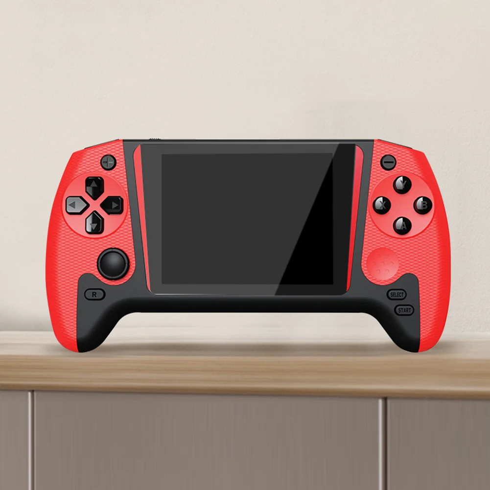 Compact Retro Handheld Gaming Console with 500 Built-in Games and TV Connectivity