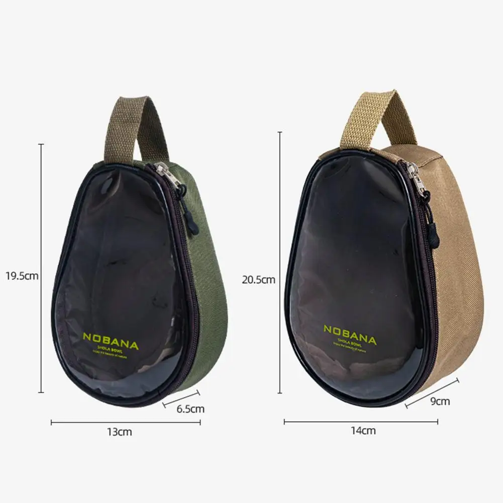Outdoor Camping Shera Bowl Bag Sierra-Bowl Storage Bag Oxford Waterproof Tableware Organizer Cups Carrying Case Picnic