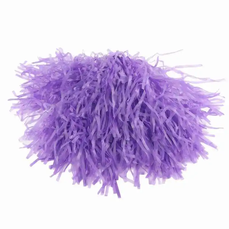 Pompoms 2pcs 8 Colors Cheering Pom Ball Cheerleader Pom Poms Squad Cheer Sports Party Dance Club Sport Supply Cheerleading Pom Poms Cheerleading Ball