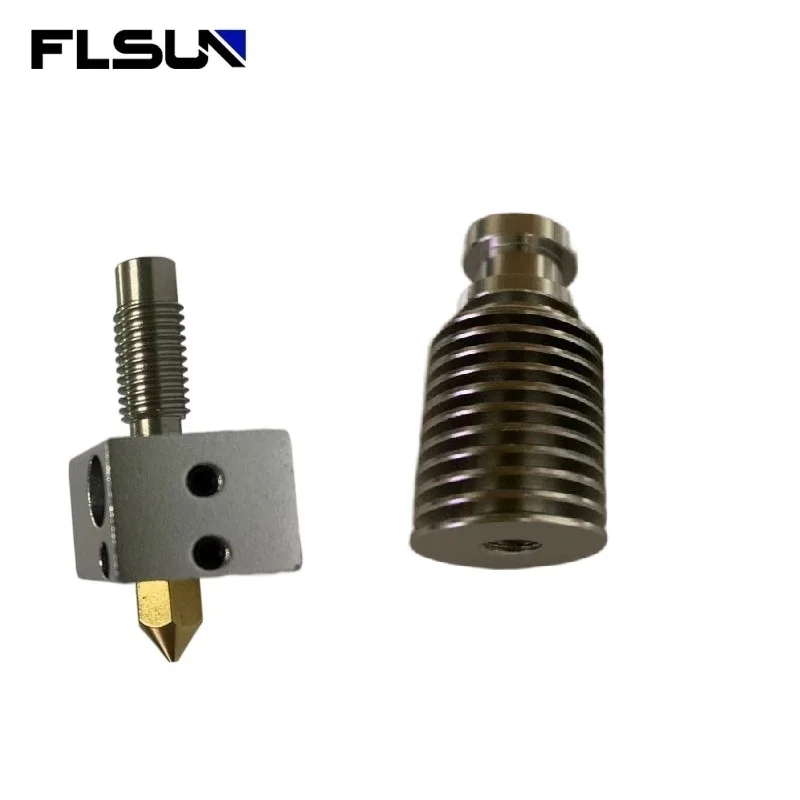 FLSUN 3d Printer Accessories QQS Original High Quality The Nozzle Module Print Head  Extrusion Head Heat Dissipation Pipe Suit flsun qqs pro nozzle module 3d printer accessories qq heat dissipation pipe original high the print extrusion head wholesale