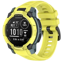 Premium Silicone Strap for Smartwatches - Sport Bracelet Band Accessory (Fluorescent green)