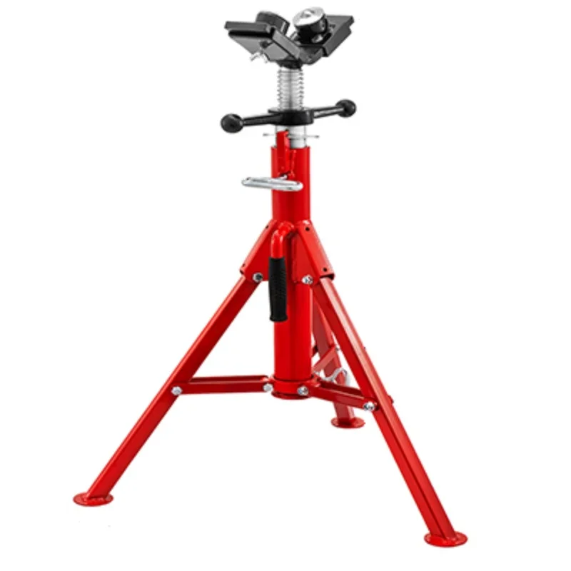 

Portable Pipe Holder Stand with Universal Transfer Balls for 1/8" - 12" Piping Support pipe stand support