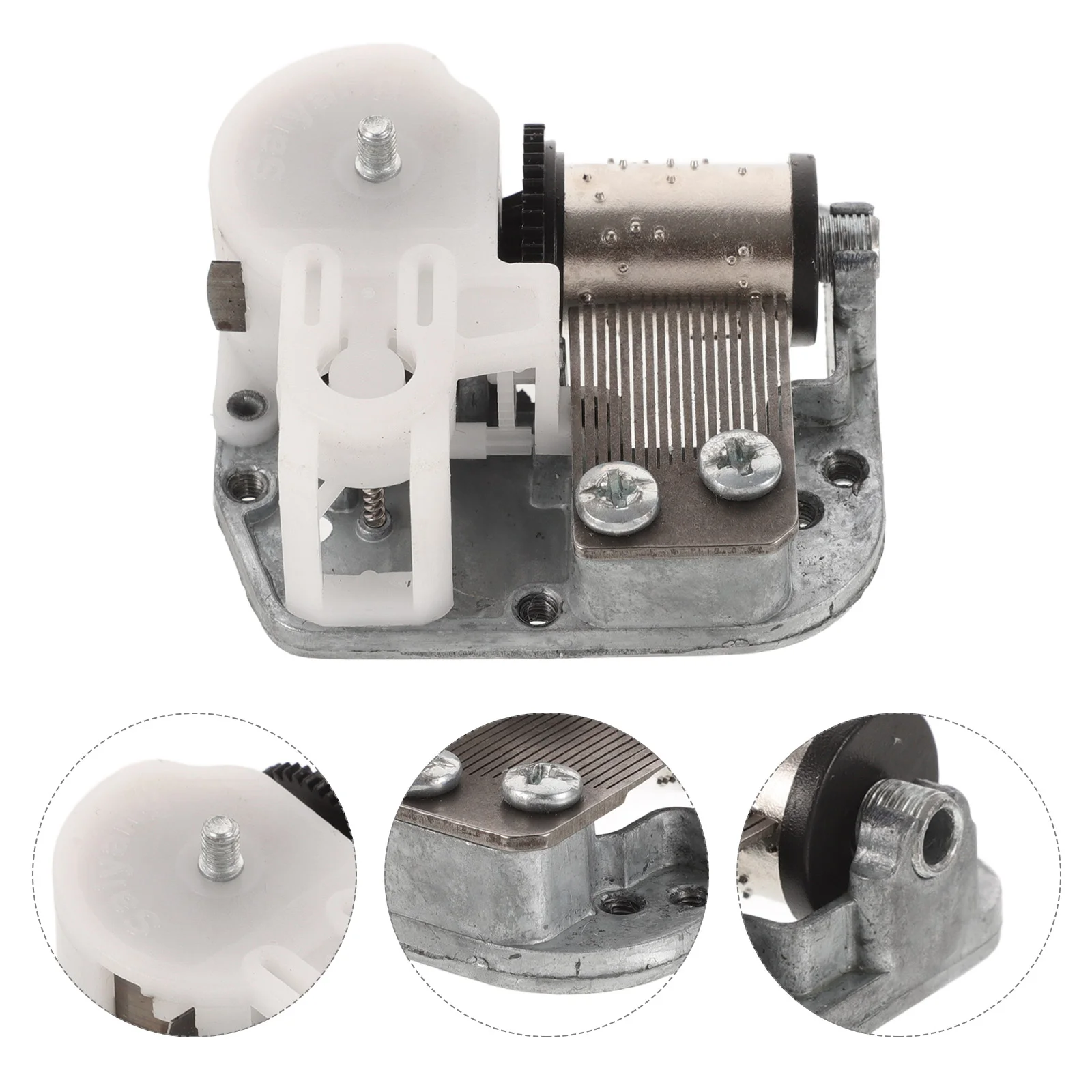 Dual Shaft 18NS33 Wind Up Music Box Mechanism Musical Boxes Making Replacement Parts Accessories Clockwork Home Decor