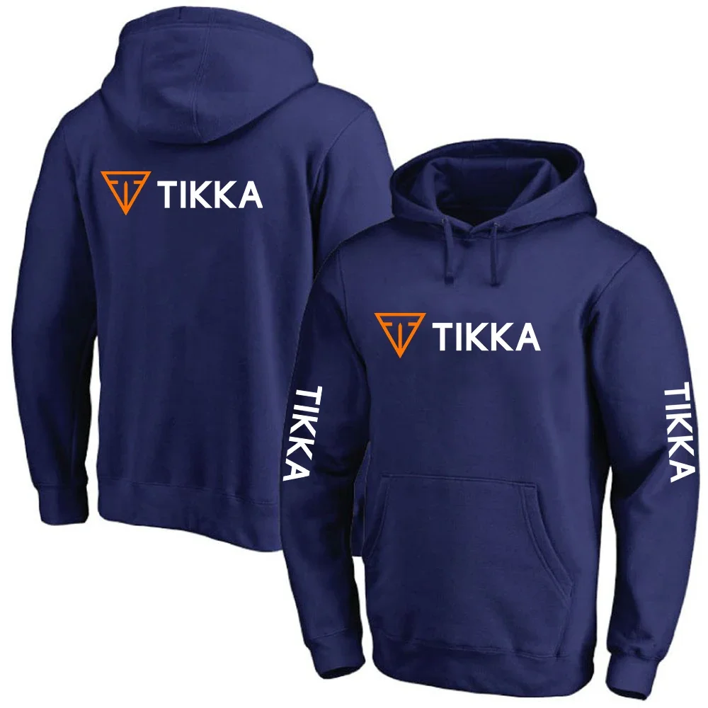 

Tikka By Sako Finland Firearms 2024 New Fashion Men Coats Solid Color Sweatshirt Male Casual Tracksuit Winter Fleece Hoodie