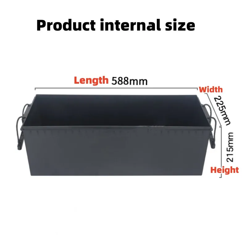 Scatola batteria per batteria al litio LiFePo4 300Ah 12V 250ah/280Ah/300Ah Scatola di immagazzinaggio Custodia in ABS Applicare per energia solare, camper, ecc. - immagine 3