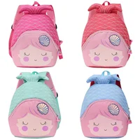 Kindergarten Sequin Princess Toddler Backpack Cartoon Fishtail Backpacks for Kids Cute Mermaid Children'S School Bag Purse Girls 1
