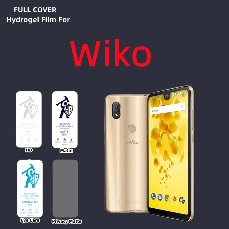 

Гидрогелевая пленка для Wiko View 2, 3, 4, 5 Plus, 2 шт.