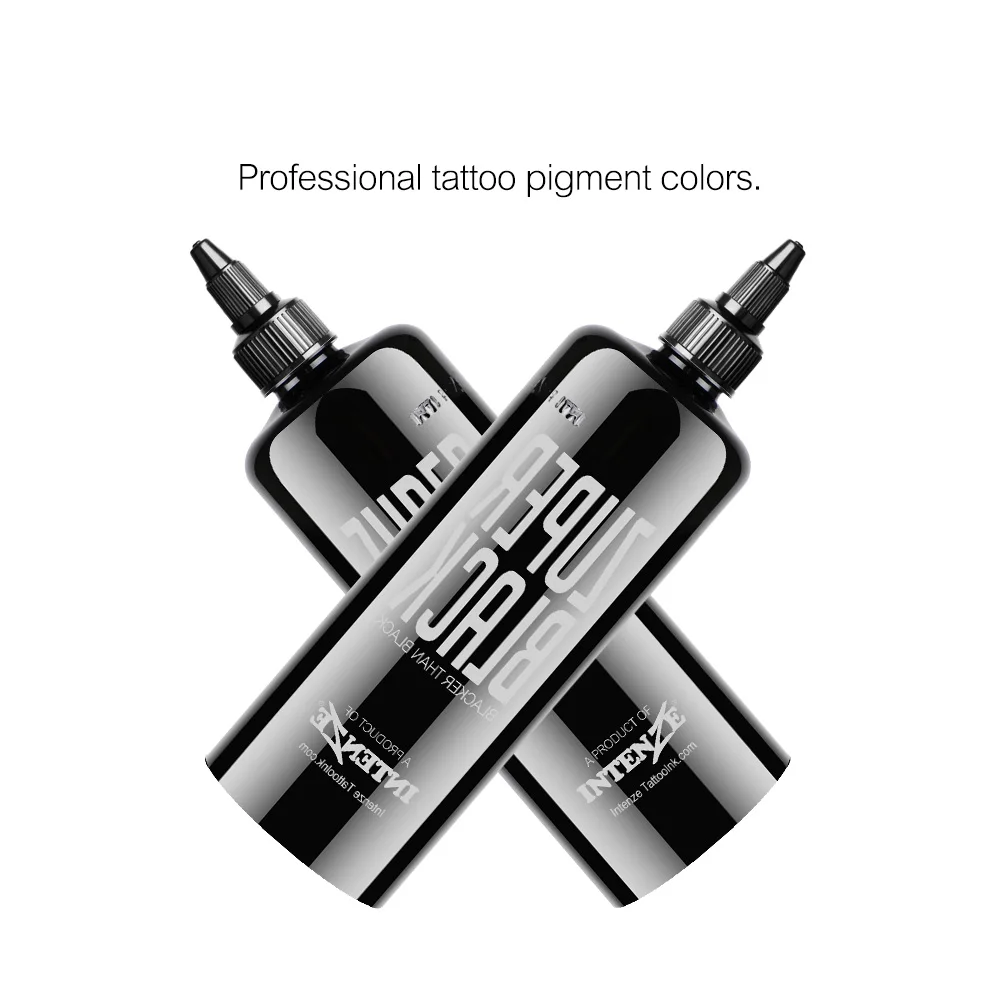 High quality tattoo ink 12oz 360ml / bottle super black non
