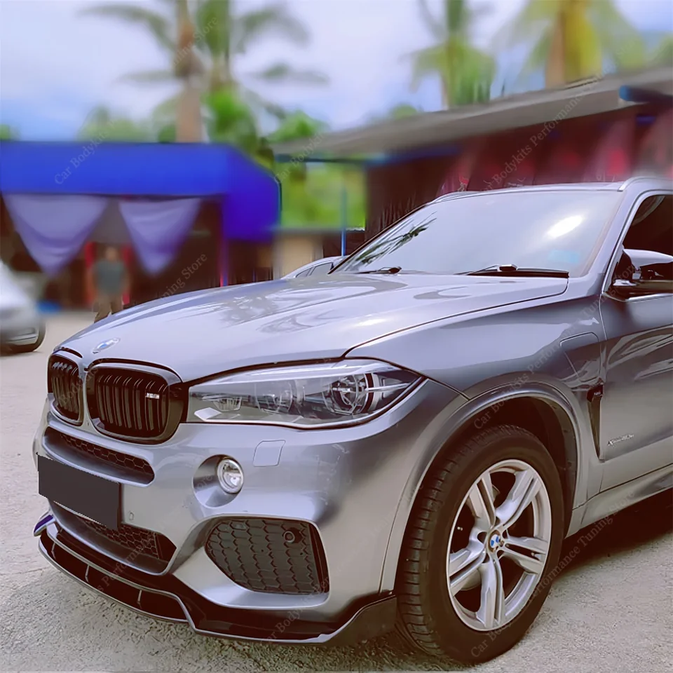 Frontspoiler Für BMW X5 F15 M Sport 2014-2019 - Spoilerlippe Carbon Look
