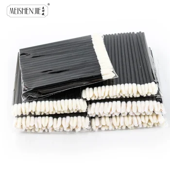 MEISHENJIE 50/500/1000pcs Lip Brushes Makeup Mascara Wands Lipstick Micro Brushes Applicators Cleaner for Eyelash Extension Tool 1