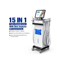 Machine de nettoyage hydra-profond 15 en 1, avec analyseur d'eau, pour les soins du visage, offre spéciale 5