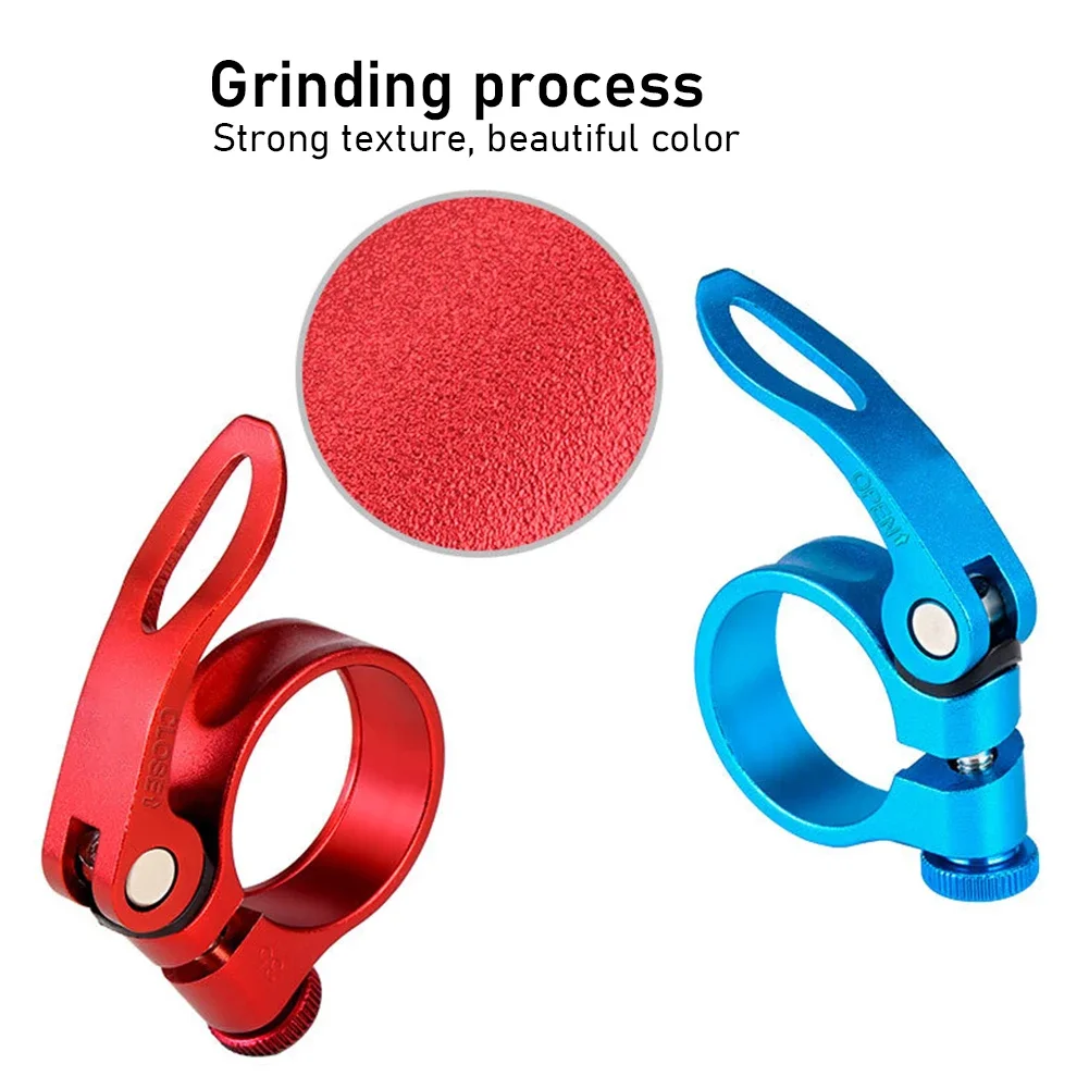 28.6/31.8/34.9MM Alloy Bike Seat Post Clamp Quick Release Mountain MTB BMX Road Bicycle Universal Saddle Seatpost Clamp Ring