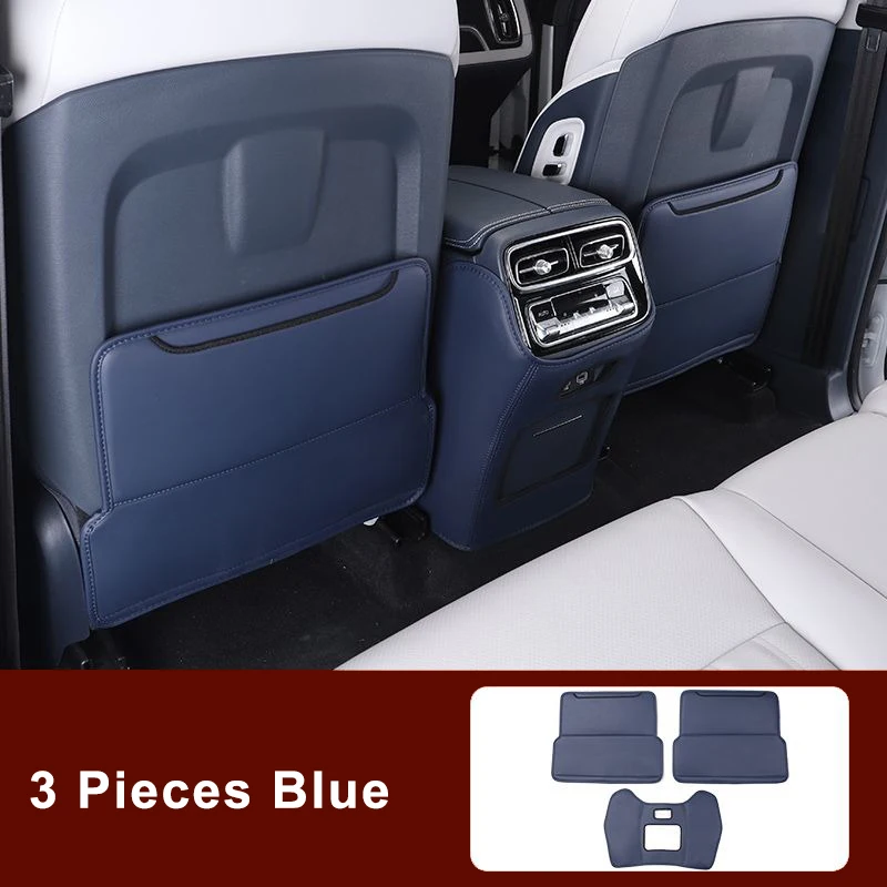 Car Seat Back Pad Anti-Kick Armrest Box Protector Cushion for BAIC Beijing BJ60- Anti-Dirty Mat Auto Accessories