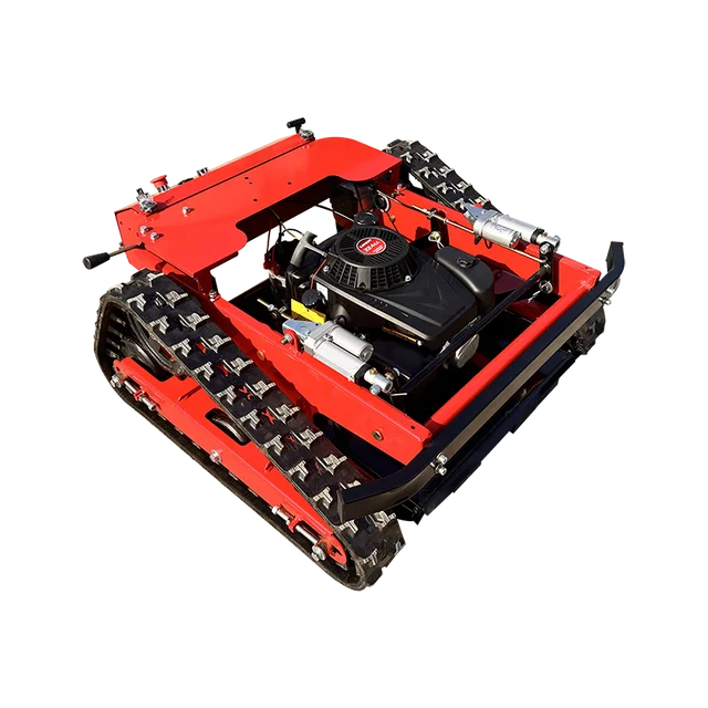 Machine de Découpe pour Tout Terrain approuvée CE Inondation, Personnalisation des Pistes en Caoutchouc Agricole, Robot Télécommandé Tondeuse à Gazon 6