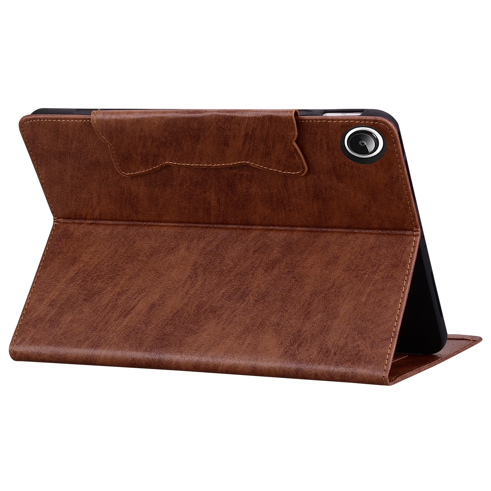 Flower Pattern Leather Wallet Tablet Case