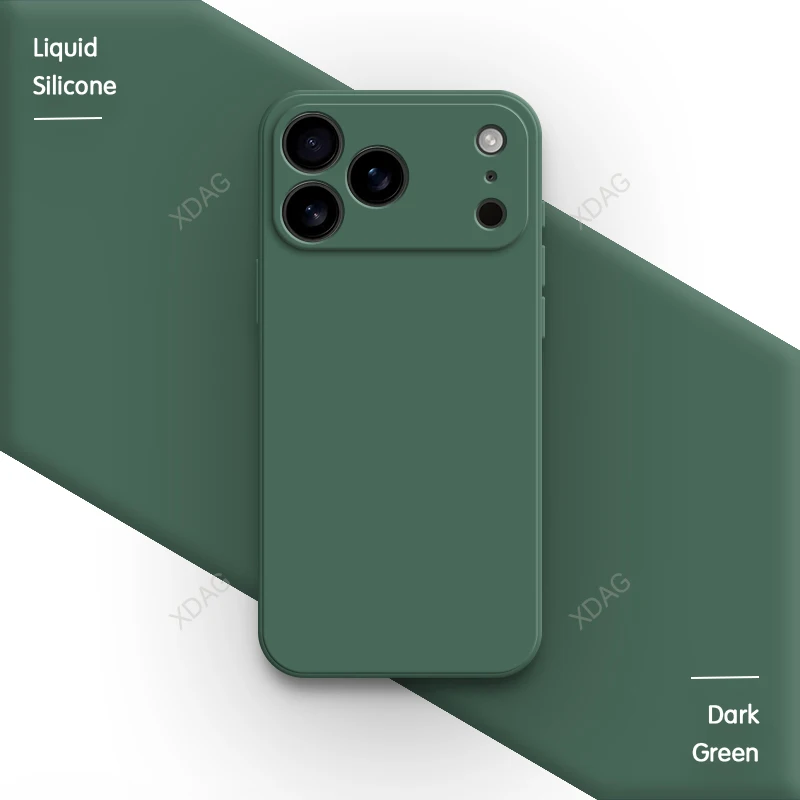 ตัวเลือกสินค้า เคสซิลิโคนเหลวคุณภาพสูงสำหรับ iPhone 17 Pro Max