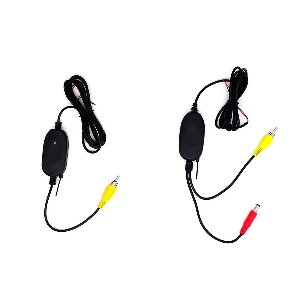

2.4 GHz Wireless Rear View Camera RCA Video Transmitter & Receiver Kit for Car Rearview Backup Camera Monitor