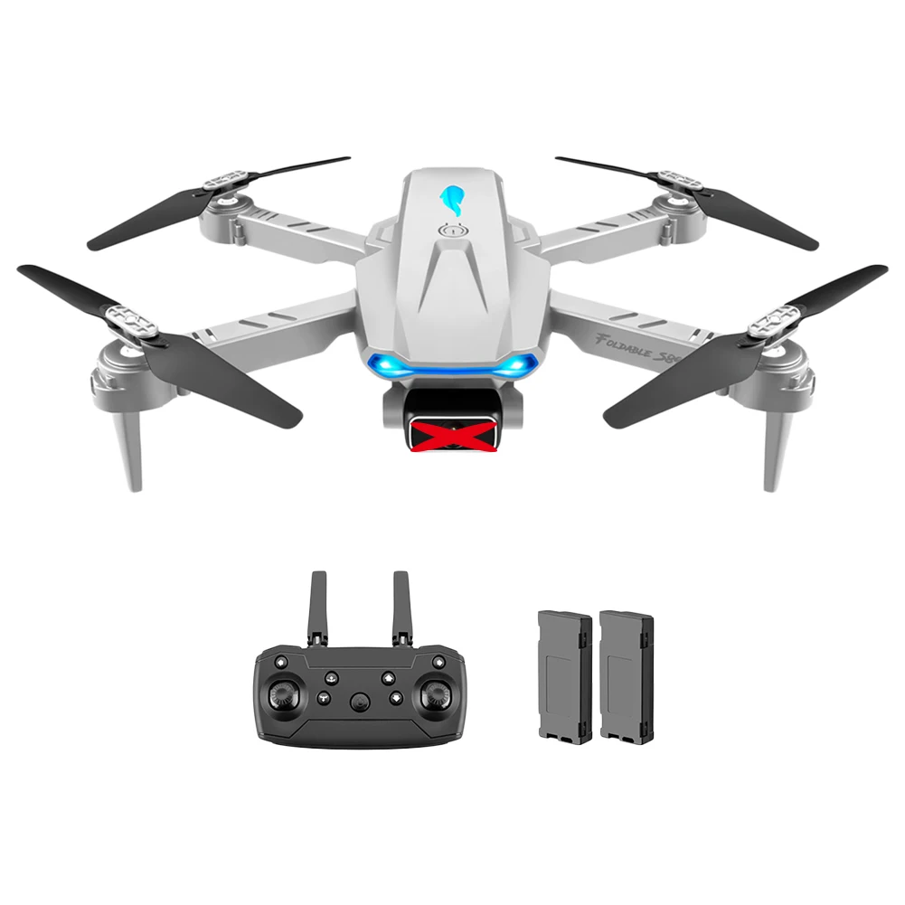 YLR/C S89 Drone 4k HD Single/Dual Camera 2.4GHz WiFi FPV  Altitude Hold Drones Brushed Foldable 6axes Rc Helicopter with Battery 