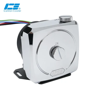 IceManCooler 풀 구리 D5 펌프 업그레이드 바디, 맞춤형 컴퓨터 액체 수냉용 상단 커버 캡 수정