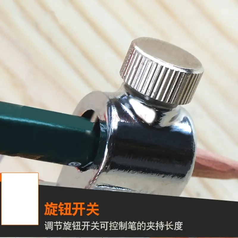 1pcs 목공용 컴퍼스, 드로잉 게이지, 산업용 금속 정원 게이지, 전문 마킹 장치