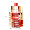53 Lattices Acrylic Lipstick Tower 360 Degree Rotating Makeup Lip Gloss Storage Rack Nail Polish Organizer Cosmetic Display Case 6