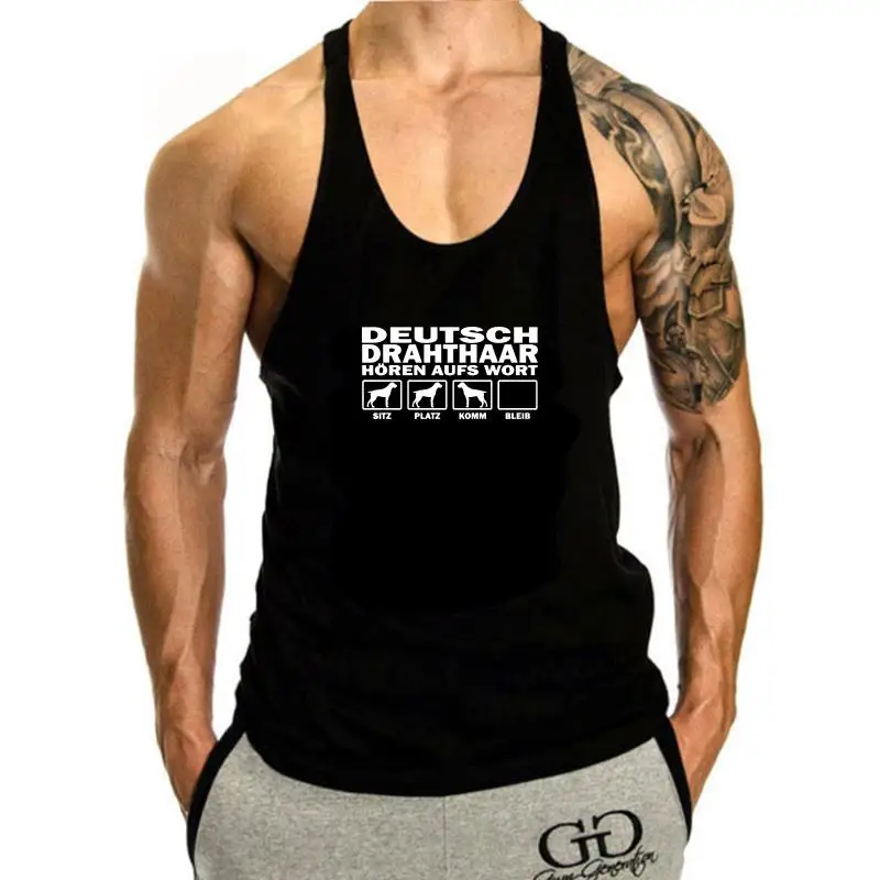 

tank top men DEUTSCH DRAHTHAAR HoREN AUFS WORT by Siviwonder Unisex(1)