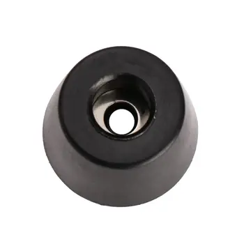 وسادة حماية مطاطية مدببة للأثاث ، وسادة أرضية ، حماية من الصدمات ، أقدام سوداء ، مكبر صوت ، سرير ، طاولة ، صندوق ، 10 3