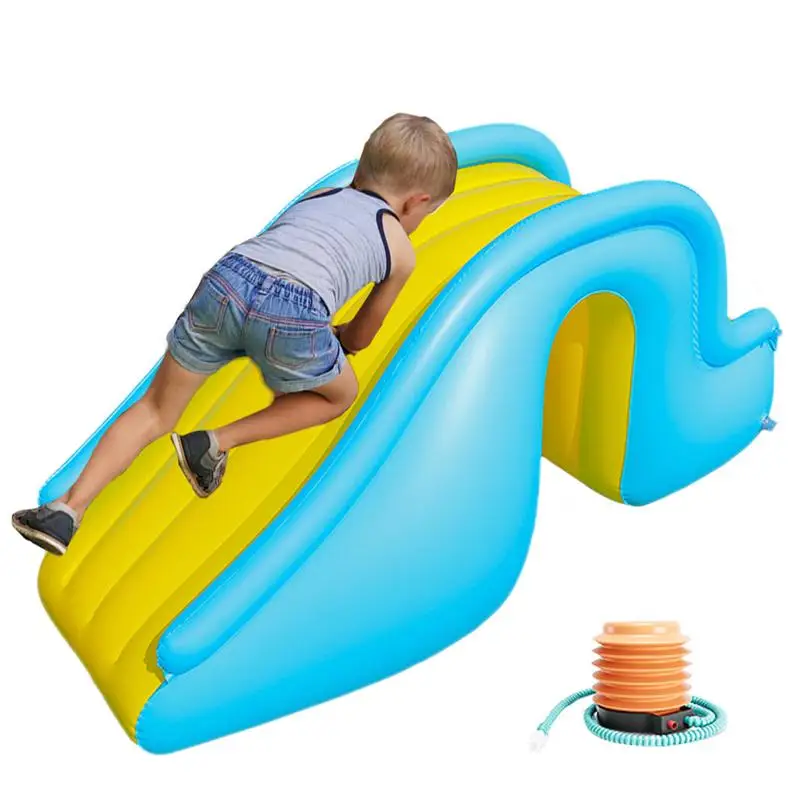 Inflatable Slide For Indoors Children Inflatable Slide For Pool Portable Boys And Girls Widened