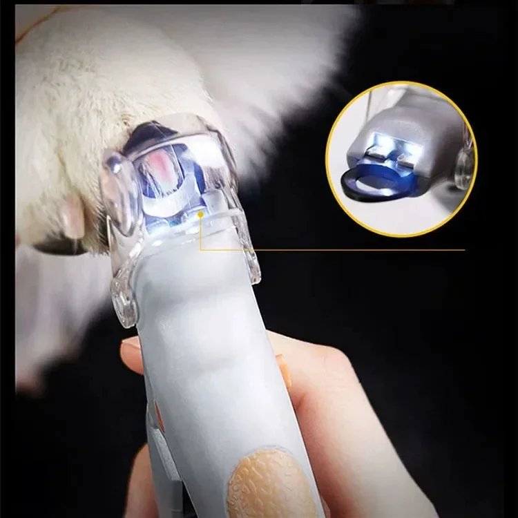 Description Picture 2 of itemNail Clippers Tool Scissors Nail Toeclaw Cutter Scissors Pet Suppl Professional Pet Nail Clipper Scissors with LED Light Cat Dog