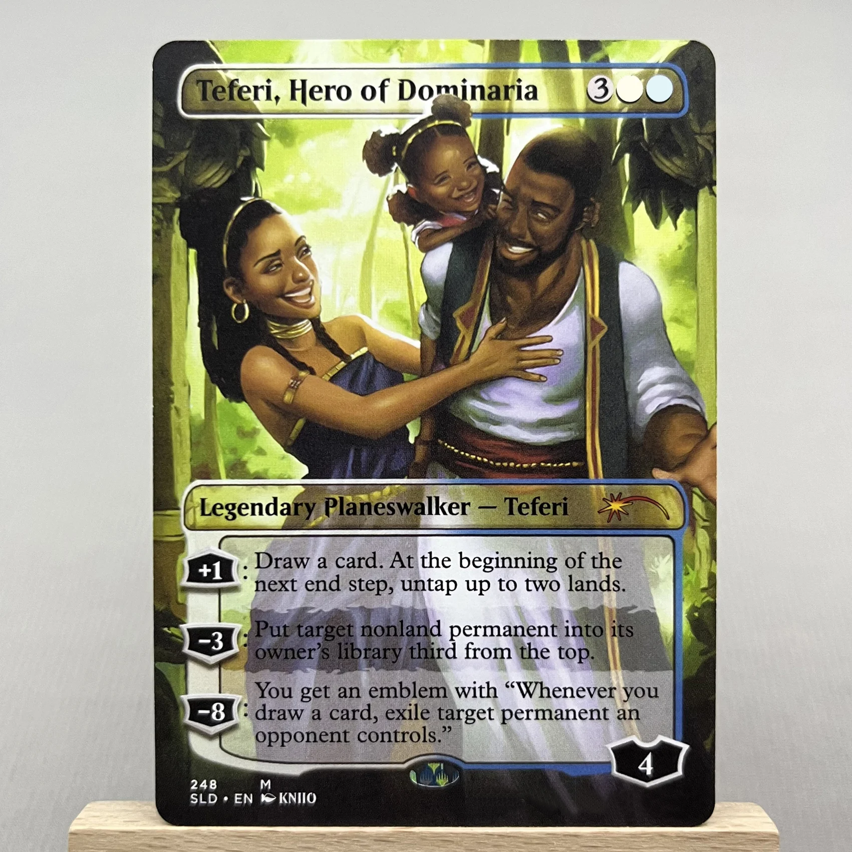 SLD HOLO2-Ⅰ02 Tcg 카드 프록시 매지컬 매시어 걸 드라이아드 오브 더 일리시안 그로브 비터블로썸 잉크모스 넥서 브리딩 게더