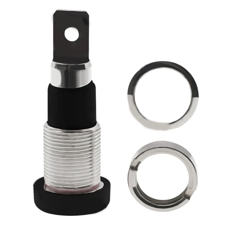 12pcs 4mm 바나나 잭 소켓 여성 어댑터 패널 마운트 바인딩 포스트 M4x28mm 테스트 장비에 적합 30-60VDC 53CF