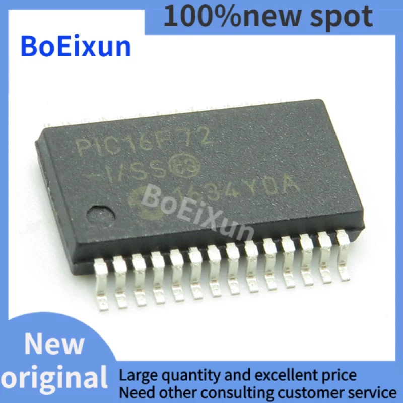 

1-100 PCS PIC16F72-I/SS SOIC-28 PIC16F72 Chip 8-bit Microcontroller Brand New Original In Stock