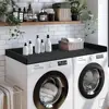 Laundry Room Organizer Bamboo Washer Dryer Countertop 27.5" x 54" Easy Assembly High Quality Space Saving Stylish Upgrade 3