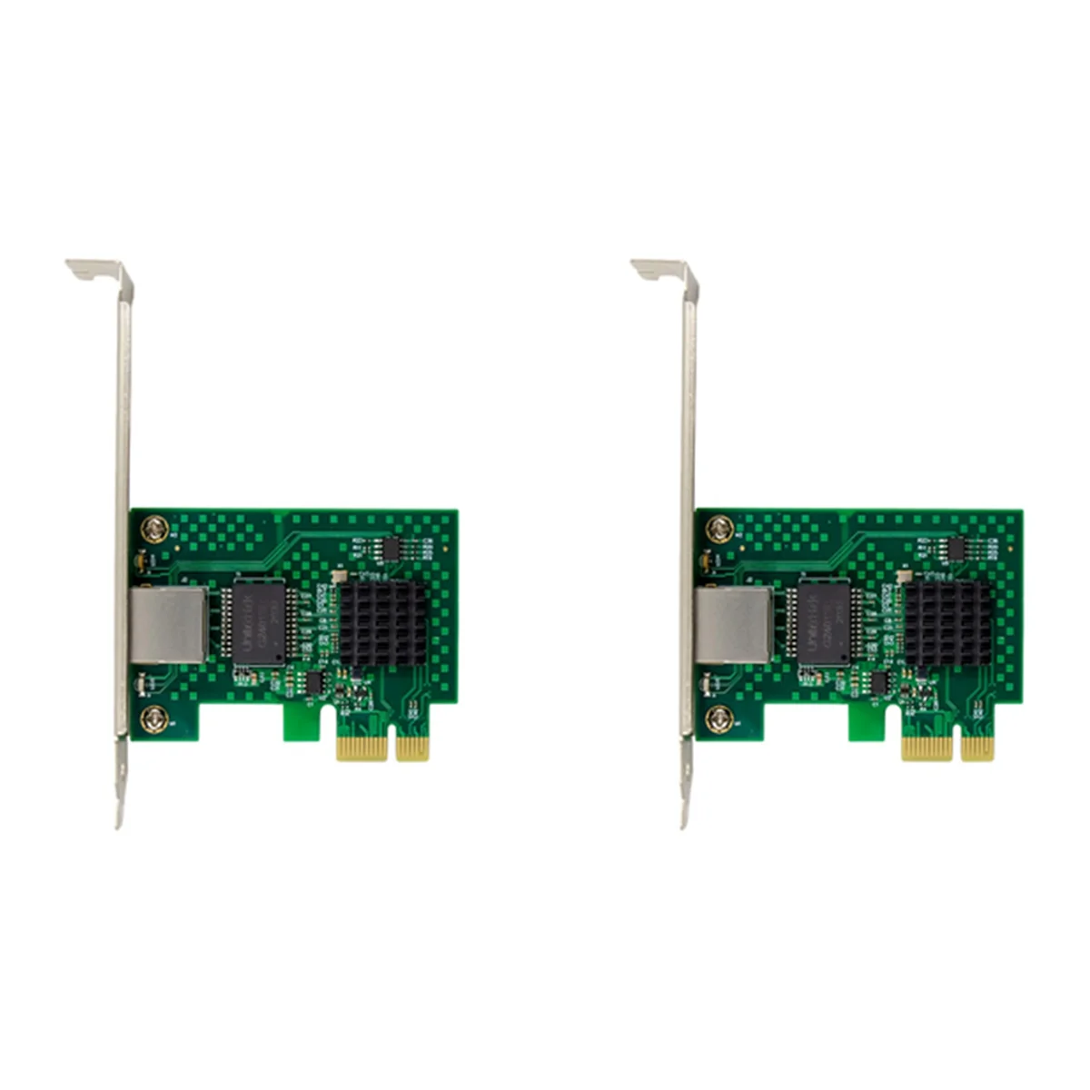 

2X I225-V Network Card, Pci-E Intel I225 2.5G Ethernet Server Network Card for Desktop Computers