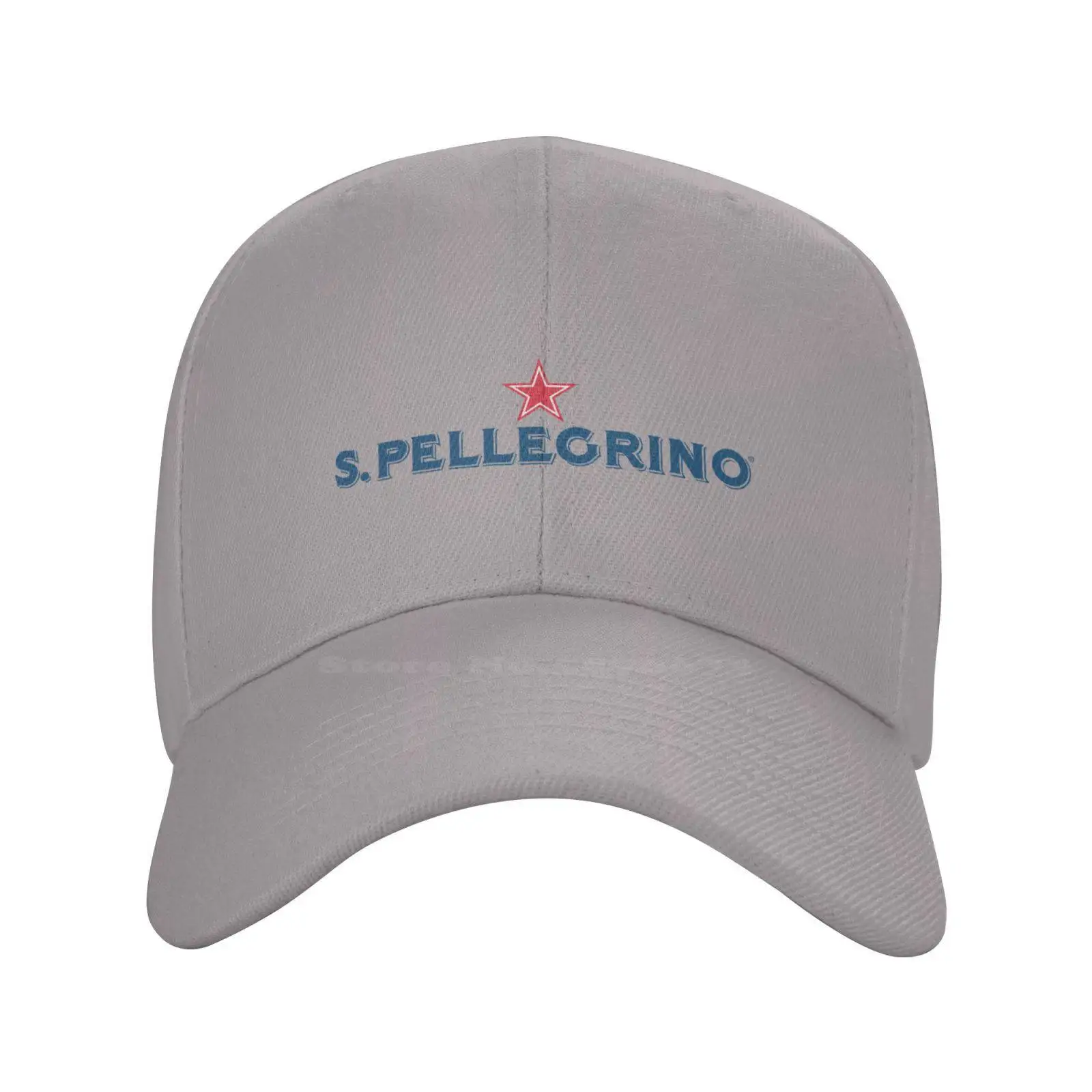 

San Pellegrino Logo Fashion quality Denim cap Knitted hat Baseball cap