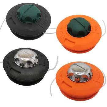 M10 Aluminum Head Nylon Grass Trimmer Head 2 Lijnen Brush Cutter Grass Universele Bump Feed Line Strimme Garden Tools