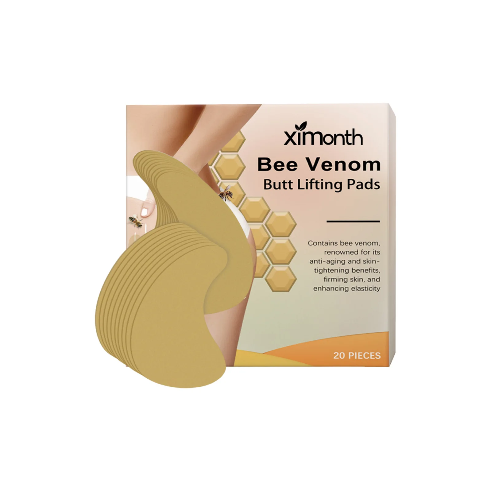 Buttock Augmentation Patch Lift Hip Up Firming Peach Buttock Shaping Enhance Elasticity Moisturizing Butt Enlargement Sticker