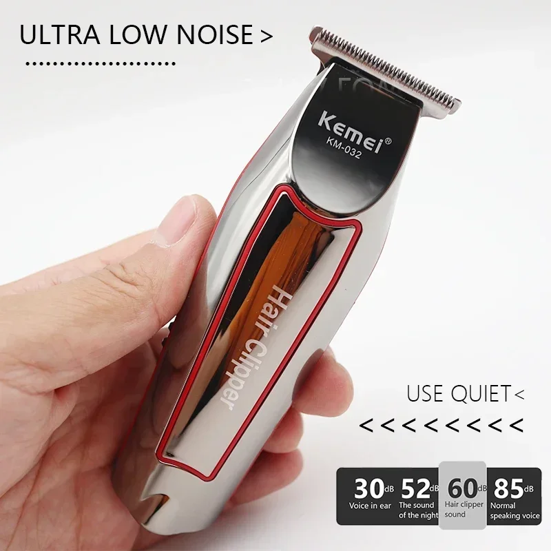 Kemei Hair Trimmer Electric Beard Trimmer For Men Hair Clipper Hair Cutter Machine Haircut Grooming Kit KM-032 4